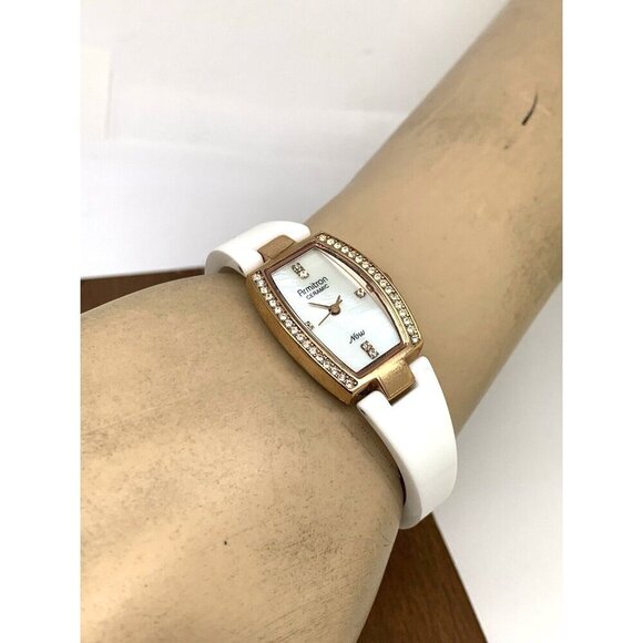 Armitron Women\'s Watch 75/5143 Quartz White Ceramic Rose Gold Stainless Steel main image 8